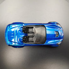 Load image into Gallery viewer, Hot Wheels 2018 Corvette C7 Z06 Convertible Blue #5 Factory Fresh 9/10