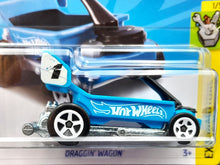 Load image into Gallery viewer, Hot Wheels 2023 Draggin Wagon Blue #22 Experimotors 1/5 New