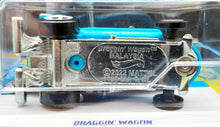 Load image into Gallery viewer, Hot Wheels 2023 Draggin Wagon Blue #22 Experimotors 1/5 New