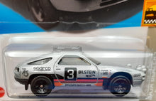 Load image into Gallery viewer, Hot Wheels 2023 Porsche 928S Safari Grey #208 Baja Blazers 5/10 New Long Card