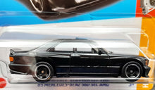 Load image into Gallery viewer, Hot Wheels 2023 '89 Mercedes-Benz 560 SEC AMG Black #150 HW Turbo 4/5 New Long Card