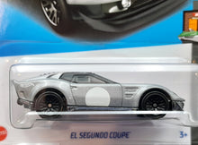 Load image into Gallery viewer, Hot Wheels 2023 El Segundo Coupe Grey #105 HW Dream Garage 4/5 New Long Card