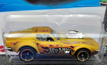 Load image into Gallery viewer, Hot Wheels 2023 '68 Corvette - Gas Monkey Garage Matte Gold HW Dream Garage 5/5
