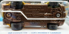 Load image into Gallery viewer, Hot Wheels 2023 '68 Corvette - Gas Monkey Garage Matte Gold HW Dream Garage 5/5