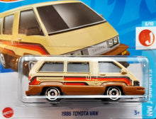 Load image into Gallery viewer, Hot Wheels 2023 1986 Toyota Van Cream #95 HW J-Imports 6/10 New
