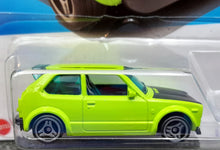 Load image into Gallery viewer, Hot Wheels 2023 '73 Honda Civic Custom Green #117 HW J-Imports 8/10 New Long Card