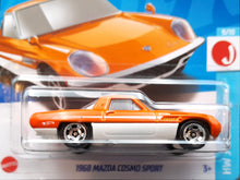 Load image into Gallery viewer, Hot Wheels 2023 1968 Mazda Cosmo Sport Orange #118 HW J-Imports 9/10 New
