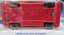 Load image into Gallery viewer, Hot Wheels 2023 Ford Escort RS2000 Red #4 Retro Racers 1/10 New