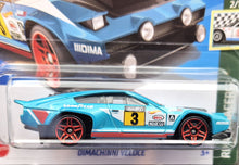 Load image into Gallery viewer, Hot Wheels 2023 Dimachinni Veloce Teal #5 Retro Racers 2/10 New