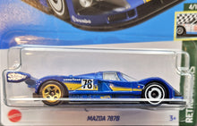 Load image into Gallery viewer, Hot Wheels 2023 Mazda 787B Blue #28 Retro Racers 4/10 New Long Card