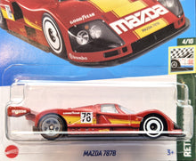 Load image into Gallery viewer, Hot Wheels 2023 Mazda 787B Red #28 Retro Racers 4/10 New Long Card