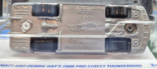 Load image into Gallery viewer, Hot Wheels 2023 Matt & Debbie Hays 1988 Thunderbird White #56 Retro Racers New Long Card
