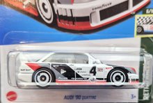 Load image into Gallery viewer, Hot Wheels 2023 Audi '90 Quattro White #77 Retro Racers 6/10 New Long Card