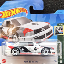 Load image into Gallery viewer, Hot Wheels 2023 Audi "90 Quattro White #77 Retro Racers 6/10 New