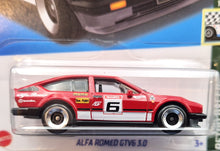 Load image into Gallery viewer, Hot Wheels 2023 Alfa Romeo GTV6 3.0 Red #185 Retro Racers 10/10 New Long Card