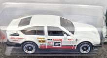 Load image into Gallery viewer, Hot Wheels 2023 Alfa Romeo GTV6 3.0 White #185 Retro Racers 10/10 New Long Card