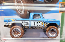Load image into Gallery viewer, Hot Wheels 2023 '70 Dodge Power Wagon Light Blue #161 Mud Studs 2/5 New Long