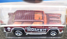 Load image into Gallery viewer, Hot Wheels 2023 Classic '55 Nomad Burgundy #243 HW Wagons 5/5 New Long Card