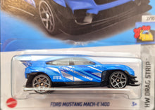 Load image into Gallery viewer, Hot Wheels 2023 Ford Mustang Mach-E 1400 Blue #81 HW Drag Strip 2/10 New Long