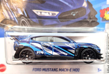 Load image into Gallery viewer, Hot Wheels 2023 Ford Mustang Mach-E 1400 Dark Blue #81 HW Drag Strip 2/10 New