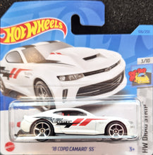 Load image into Gallery viewer, Hot Wheels 2023 '18 Copo Camaro SS White #106 HW Drag Strip 3/10 New