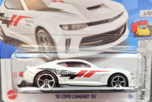 Load image into Gallery viewer, Hot Wheels 2023 '18 Copo Camaro SS White #106 HW Drag Strip 3/10 New