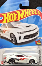 Load image into Gallery viewer, Hot Wheels 2023 '18 Copo Camaro SS White #106 HW Drag Strip 3/10 New Long Card