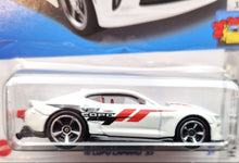 Load image into Gallery viewer, Hot Wheels 2023 '18 Copo Camaro SS White #106 HW Drag Strip 3/10 New Long Card