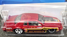 Load image into Gallery viewer, Hot Wheels 2023 '86 Ford Thunderbird Pro Stock Dark Red #107 HW Drag Strip 4/10 New Long Card