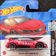 Load image into Gallery viewer, Hot Wheels 2023 Nissan Leaf-Nismo RC_02 Red #91 HW Modified 4/5 New