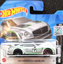 Load image into Gallery viewer, Hot Wheels 2023 2018 Bentley Continental GT3 Silver #44 HW Modified 3/5 New