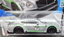 Load image into Gallery viewer, Hot Wheels 2023 2018 Bentley Continental GT3 Silver #44 HW Modified 3/5 New