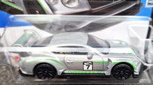 Load image into Gallery viewer, Hot Wheels 2023 2018 Bentley Continental GT3 Silver #44 HW Modified 3/5 New