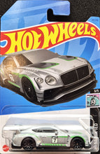 Load image into Gallery viewer, Hot Wheels 2023 2018 Bentley Continental GT3 Silver #44 HW Modified 3/5 New Long Card