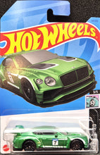 Load image into Gallery viewer, Hot Wheels 2023 2018 Bentley Continental GT3 Green #44 HW Modified 3/5 New Long Card