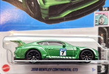 Load image into Gallery viewer, Hot Wheels 2023 2018 Bentley Continental GT3 Green #44 HW Modified 3/5 New Long Card