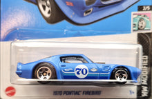 Load image into Gallery viewer, Hot Wheels 2023 1970 Pontiac Firebird Light Blue #18 HW Modified 2/5 New Long Card