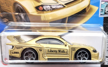 Load image into Gallery viewer, Hot Wheels 2023 LB Super Silhouette Nissan Silvia (S15) Matte Gold #17 HW Modified 1/5 New