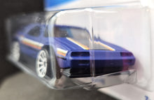 Load image into Gallery viewer, Hot Wheels 2023 DMC Delorean Matte Dark Blue #101 HW: The '80s 8/10 New Long Card
