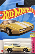 Load image into Gallery viewer, Hot Wheels 2023 '84 Corvette Gold #74 HW: The '80s 6/10 New Long Card