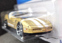 Load image into Gallery viewer, Hot Wheels 2023 '84 Corvette Gold #74 HW: The '80s 6/10 New Long Card