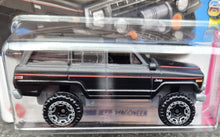 Load image into Gallery viewer, Hot Wheels 2023 1988 Jeep Wagoneer Matte Black #52 HW: The '80s 5/10 New