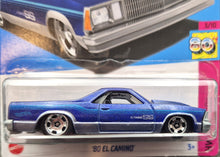 Load image into Gallery viewer, Hot Wheels 2023 '80 El Camino Navy Blue #26 HW: The '80s 3/10 New Long Card