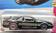 Load image into Gallery viewer, Hot Wheels 2023 '84 Mustang SVO Black #25 HW The '80s 2/10 New Long Card