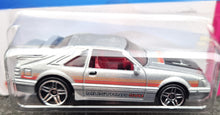 Load image into Gallery viewer, Hot Wheels 2023 '84 Mustang SVO Silver #25 HW The '80s 2/10 New Long Card