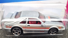 Load image into Gallery viewer, Hot Wheels 2023 '84 Mustang SVO Silver #25 HW The '80s 2/10 New Long Card