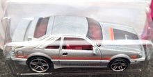 Load image into Gallery viewer, Hot Wheels 2023 '84 Mustang SVO Silver #25 HW The '80s 2/10 New Long Card