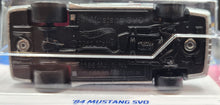 Load image into Gallery viewer, Hot Wheels 2023 '84 Mustang SVO Silver #25 HW The '80s 2/10 New Long Card