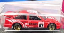 Load image into Gallery viewer, Hot Wheels Hot Wheels 2023 '87 Ford Sierra Cosworth Red #2 HW: The 80s 1/10 New Long Card