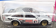 Load image into Gallery viewer, Hot Wheels Hot Wheels 2023 '87 Ford Sierra Cosworth Silver #2 HW: The 80s 1/10 New Long Card